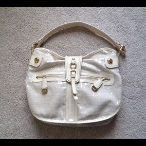 NWOT DKNY sequin hobo bag